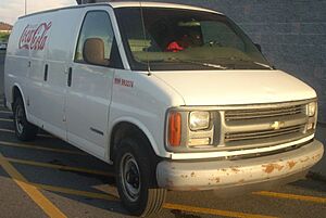 '96-'02 Chevrolet Express Wagon Coca-Cola