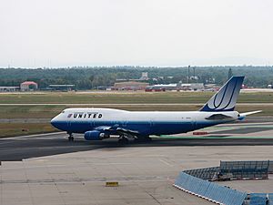 B747 N105UA EDDF 2009-08-09