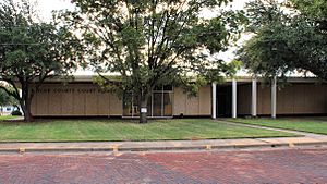 The Baylor County Courthouse in Seymour