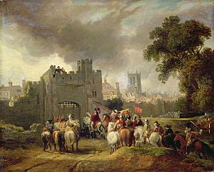 Charles I Demanding Entrance at the Beverley Gate, Hull, 23 April 1642