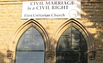 Civil marriage is a civil right