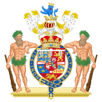 Coat of Arms of George of Denmark, Duke of Cumberland.svg