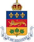 Coat of arms of Québec.svg