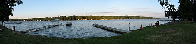 Conesus Lake panorama