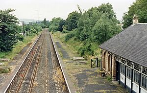 Crookston station (remains) geograph-3117502-by-Ben-Brooksbank