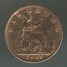 FARTHING 1885 Victoria