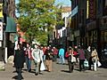 Gauchetière Street, pedestrian section (take 2), Montreal 2005-10-21