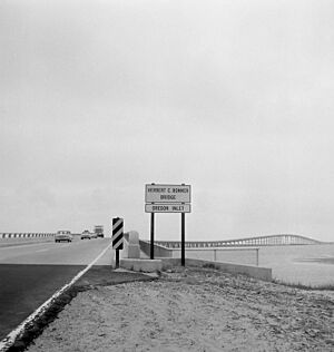 Herbert C. Bonner Bridge completion