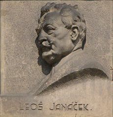 Leos Janacek relief