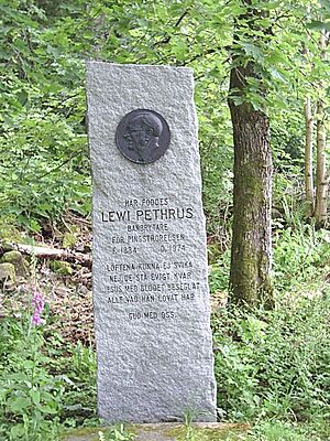 Lewi Pethrus Minnessten