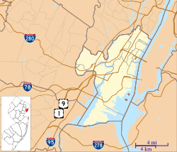 Secaucus, New Jersey is located in Hudson County, New Jersey