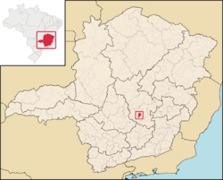 Location in Minas Gerais