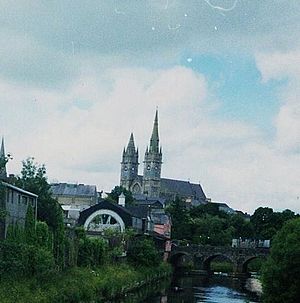 Omagh taken from Strule Bridge