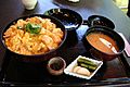 Oyakodon set by machu in Karuizawa, Nagano