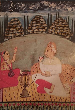 Painting of Bajirao And Mastani