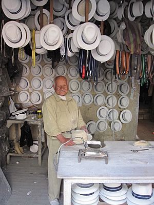 Paja toquilla man