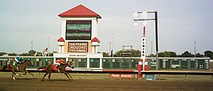 Prairie Meadows track