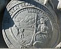 Seal of California, ca. 1928, detail from the tympanum of the Stanley Mosk Library and Courts Building, Sacramento, California