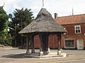 Thatched water pump at Aylsham, Norfolk