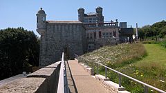 2012-07-25 Durlston Castle view from rear