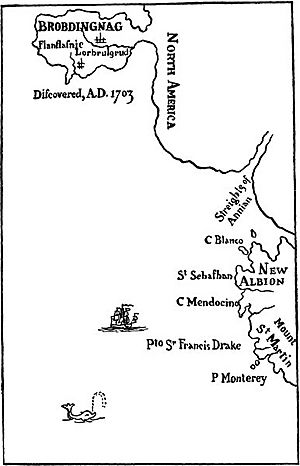 Brobdingnag map