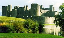 Caerphilly Castle, Wales