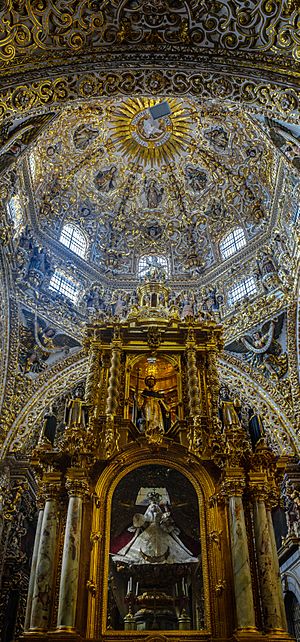 Capilla del Rosario Puebla Diciembre 2015