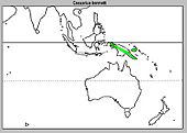 Casuarius bennetti Distribution