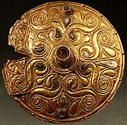 Celtic Gold-plated Disc, Auvers-sur-Oise, Val-d'Oise