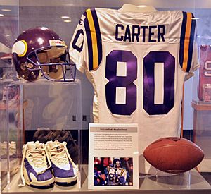 Cris Carter HOF jersey