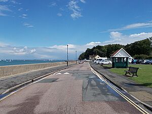 Esplanade, East Cowes, IW, UK