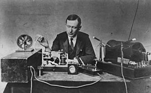 Guglielmo Marconi 1901 wireless signal