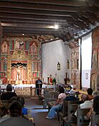 Inside El Santuario de Chimayo