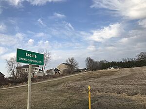 Ixonia Wisconsin highway sign.jpg