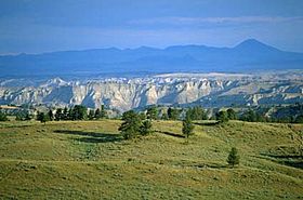 Missouri River breaks