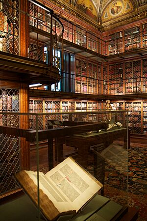 Morgan Library Gutenberg Bible