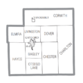 Otsego County, MI census map