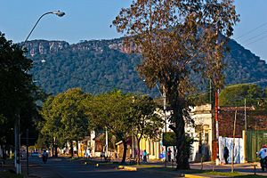 a street in Paraguarí