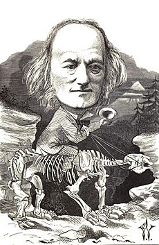 Richard Owen, riding his hobby