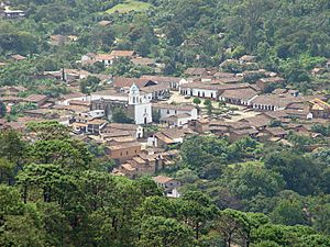 San Sebastián del Oeste is nestled in a narrow mountain valley