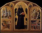 Simone Martini - Blessed Agostino Novello Altarpiece - WGA21422