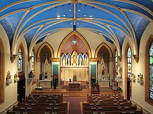 St. John the Baptist, Columbus, OH, view from organ loft