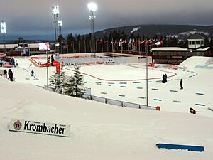 Östersunds skidstadion Biathlon WC 2008