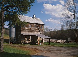 Callihams Mill, Stevens Creek SC-15-18