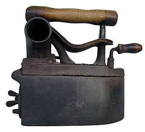 Charcoal iron