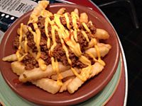 Chilli cheese fries