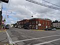 Commercial street scene, circa 2014