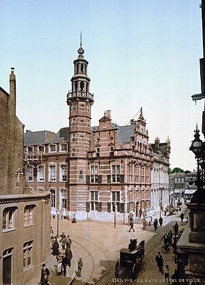 Den Haag - Stadhuis 1900