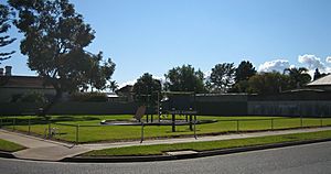 Duffield playground, rosewater