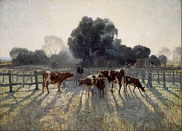 Elioth Gruner - Spring frost - Google Art Project